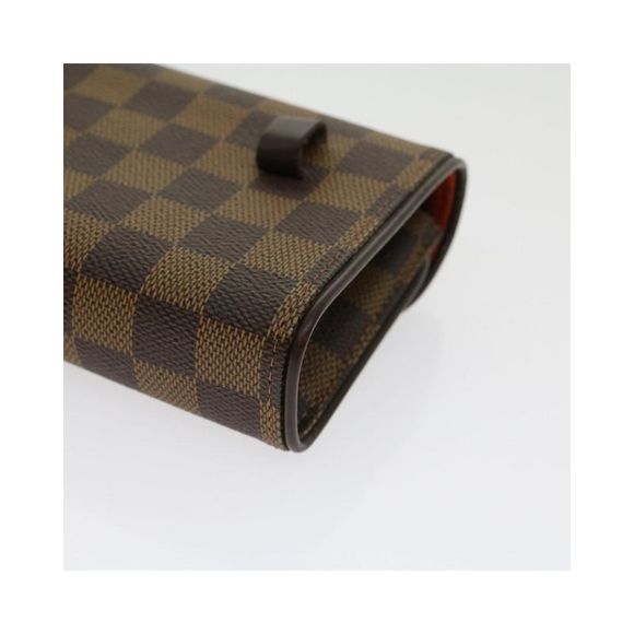 Pre Loved LOUIS VUITTON  Damier Ebene Pochette Florentine Waist Bag N51856 LV - Picture 15 of 15